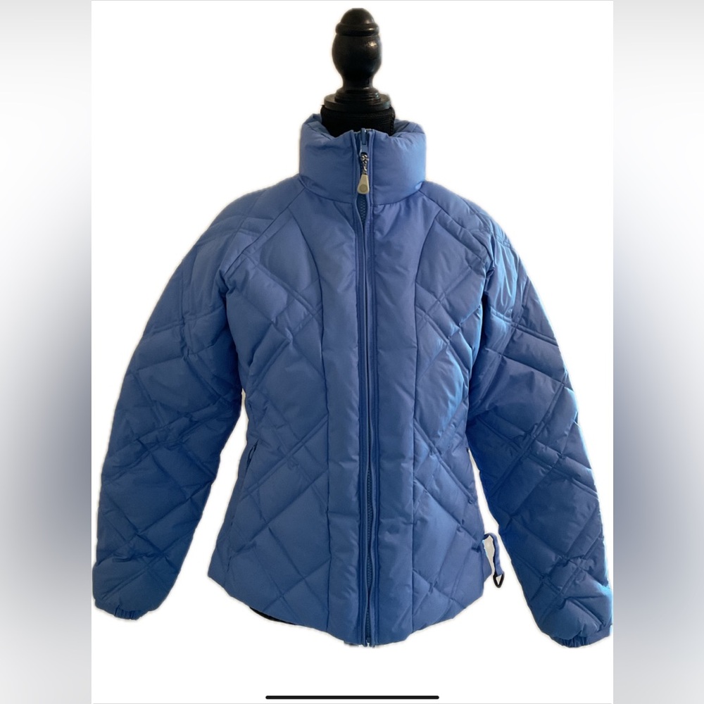 Columbia Sportswear CO  Blue Down & Feather Puffer jacket .
